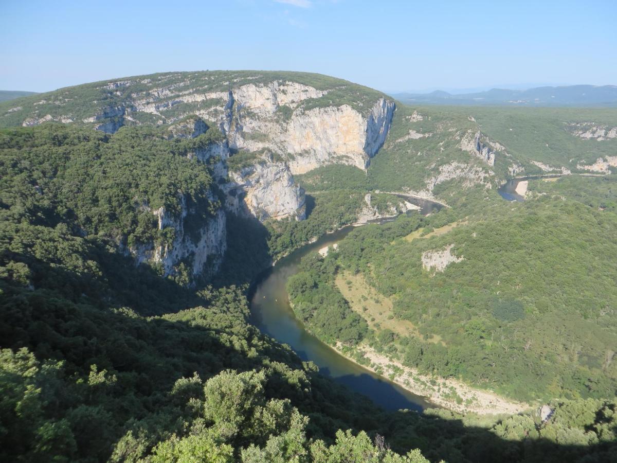 Bed and Breakfast Couleurs Du Sud Vallon-Pont-dʼArc Exterior foto
